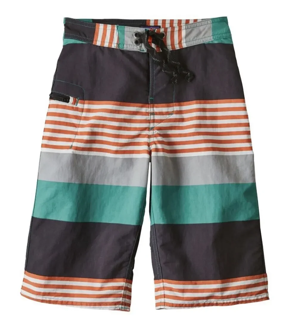 Patagonia Wavefarer Boys Size 8 Board Shorts Swim Trunks